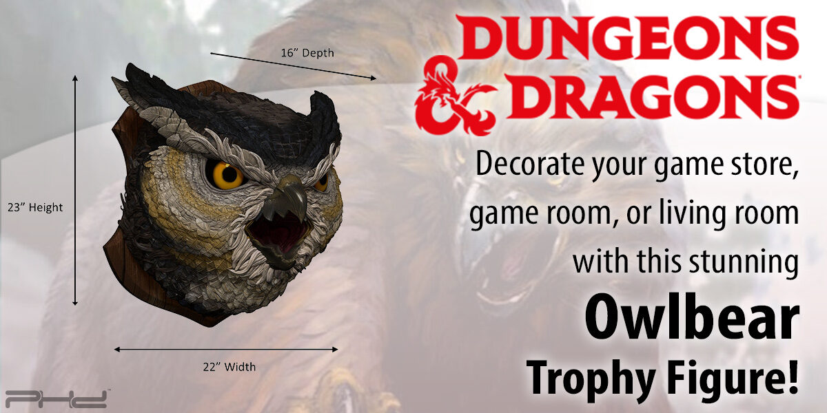 Dungeons & Dragons: Owlbear Trophy Figure — WizKids