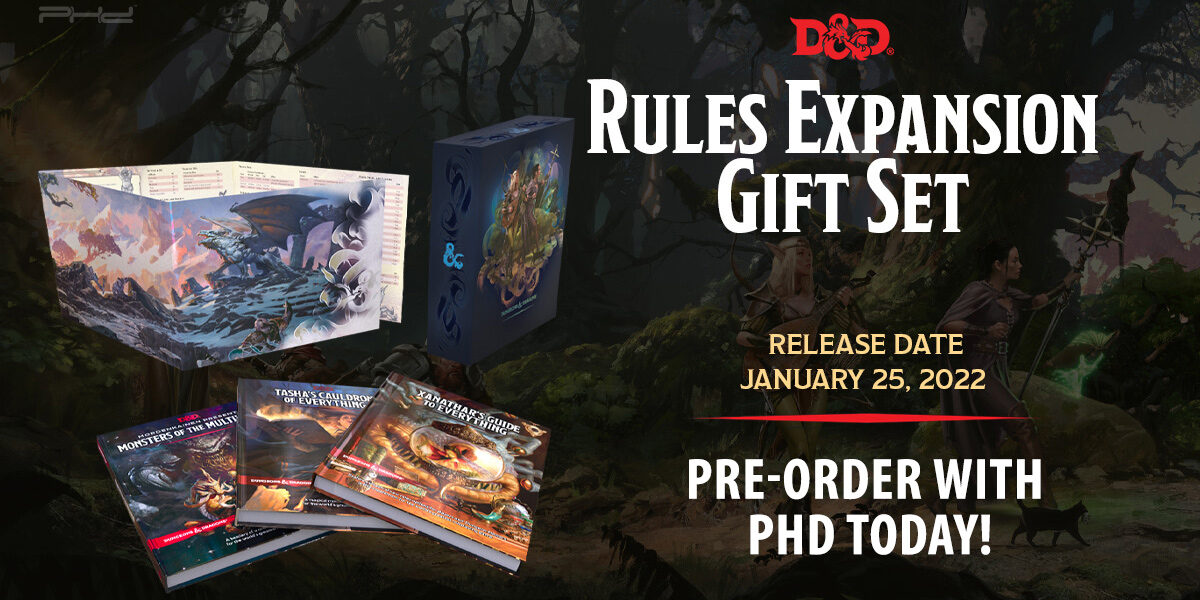 Dungeons & Dragons Rules Expansion Gift Set — Wizards of the Coast