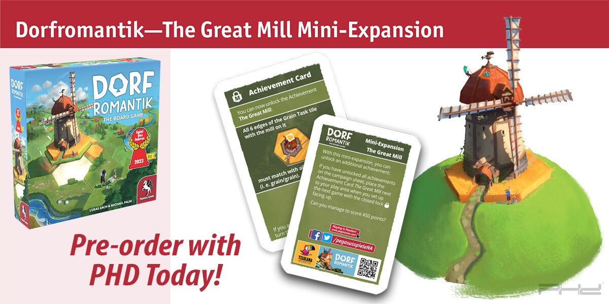 Dorfromantik: The Great Mill Mini-Expansion — Pegasus Spiele