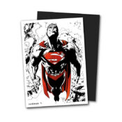 Dragon Shield Sleeves: Standard Dual Matte "Superman Core" Red/White (100 ct.) sleeve