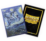 Dragon Shield Sleeves: Standard DUAL- Matte 'Starry Night' Art (100 ct.), sleeves