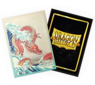 Dragon Shield Sleeves: Standard DUAL- Matte 'Great Wave' Art (100 ct.), sleeve