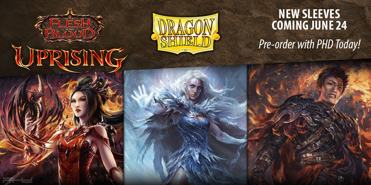 Dragon Shield: Flesh and Blood Uprising Sleeves — Arcane Tinmen