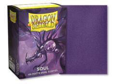 Dragon Shield Standard-Size Sleeves: DUAL- Matte Purple/Soul (100 ct.)