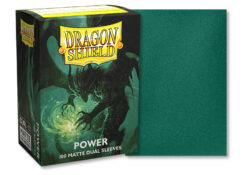 Dragon Shield Standard Size-Sleeves: DUAL- Green/Power (100 ct.)