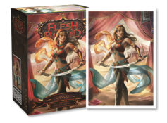 Dragon Shield Standard-Size Sleeves: Matte 'Flesh & Blood Kassai' Art, Limited Edition (100 ct.)