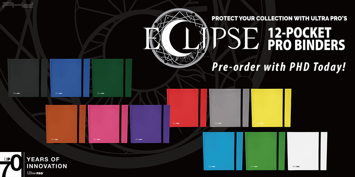 Eclipse 12-Pocket PRO-Binders — Ultra•PRO