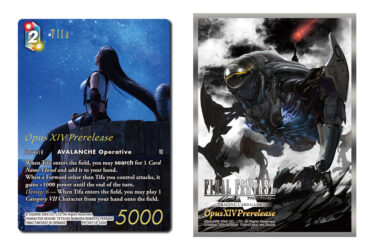 Crystal Abyss Prerelease Kit promo & sleeves