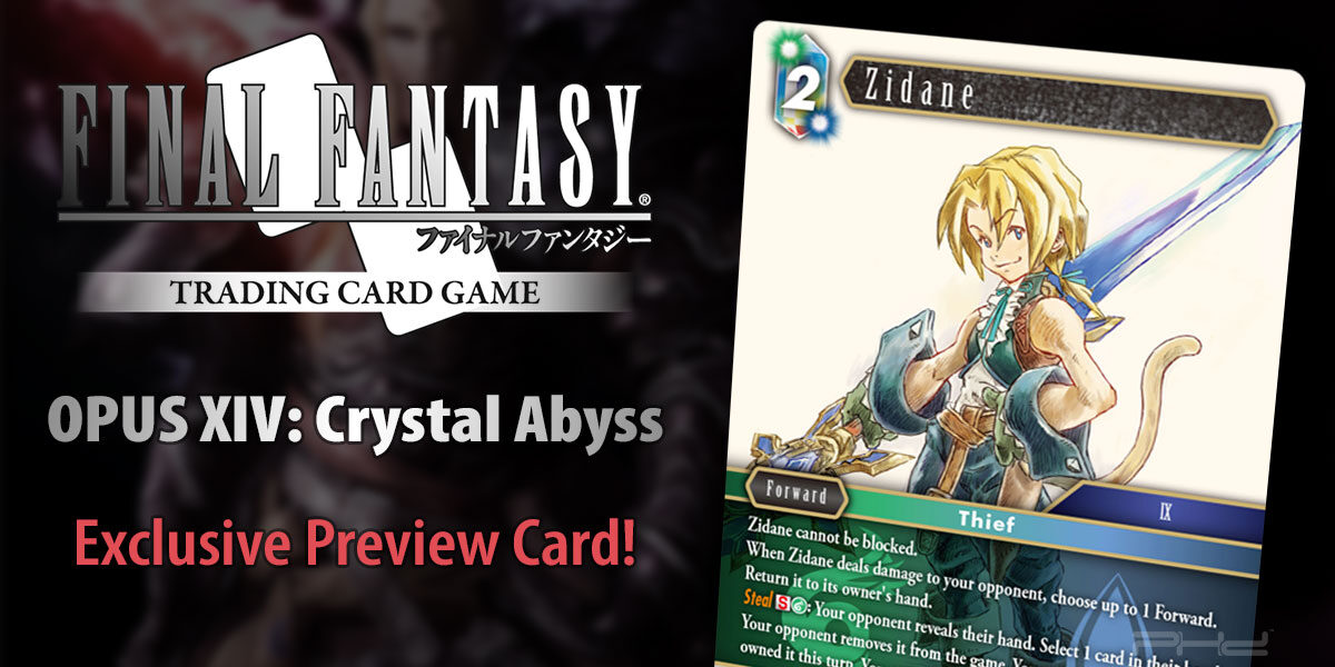 Final Fantasy TCG: Opus XIV Crystal Abyss Preview Card