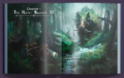 Against the Faerie Queene, sample spread 1