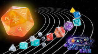 Solar System Dice in orbit