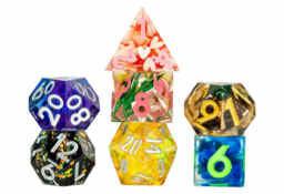 resin Misfit dice sample