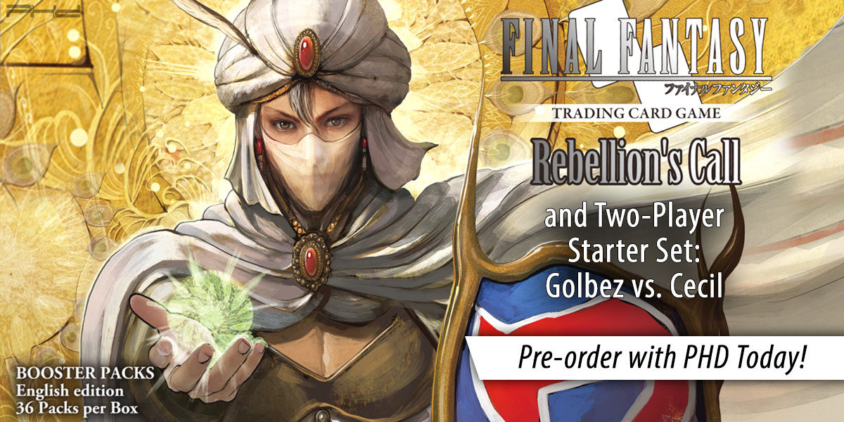 Final Fantasy TCG: Rebellion's Call & Golbez vs. Cecil — Square Enix