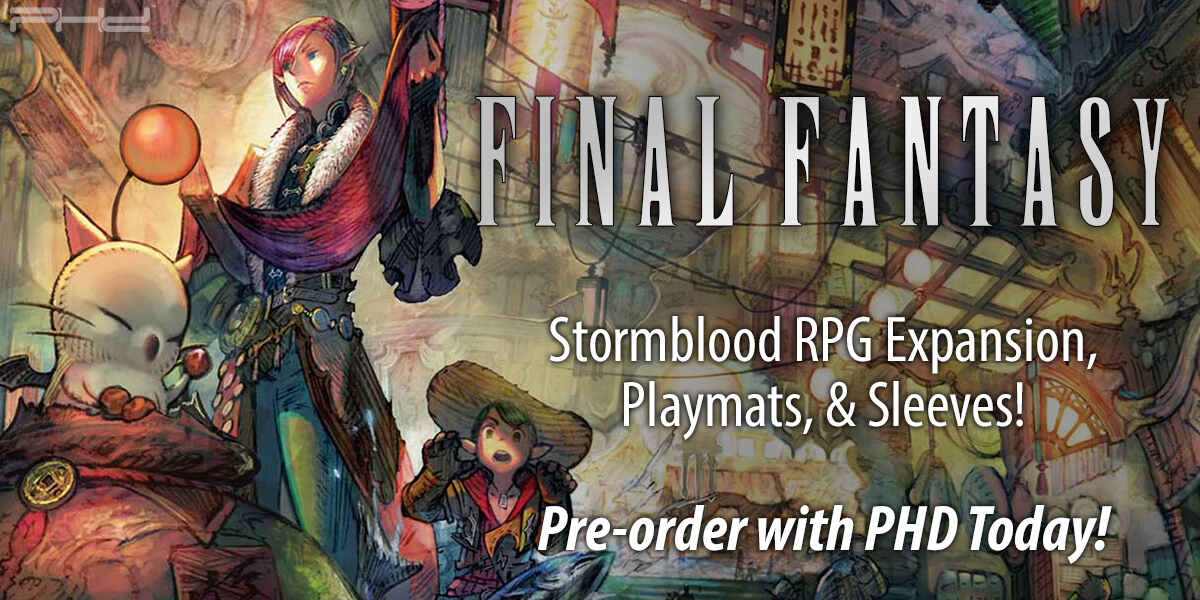 Final Fantasy XIV TTRPG: Stormblood, Plus New Playmats & Card Sleeves — Square Enix