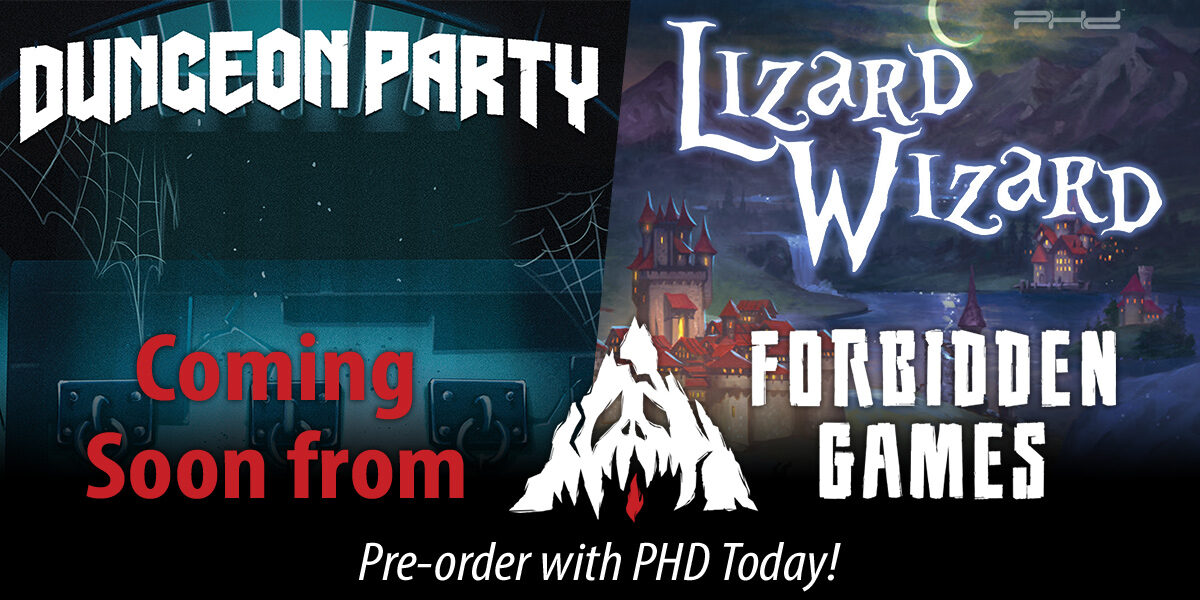 Dungeon Party & Lizard Wizard — Forbidden Games