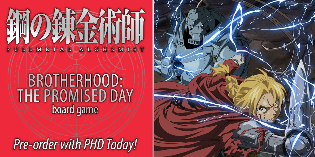 Fullmetal Alchemist Brotherhood: The Promised Day Board Game — Square Enix