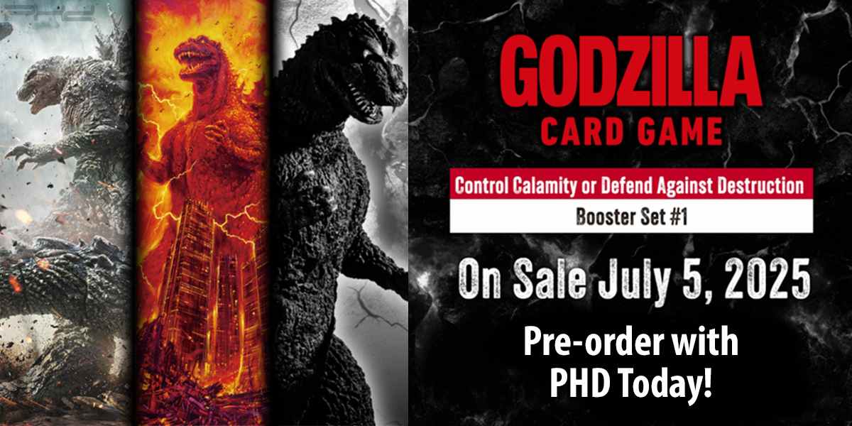 Godzilla Card Game: Booster Set #1 & Starter Decks — Bushiroad