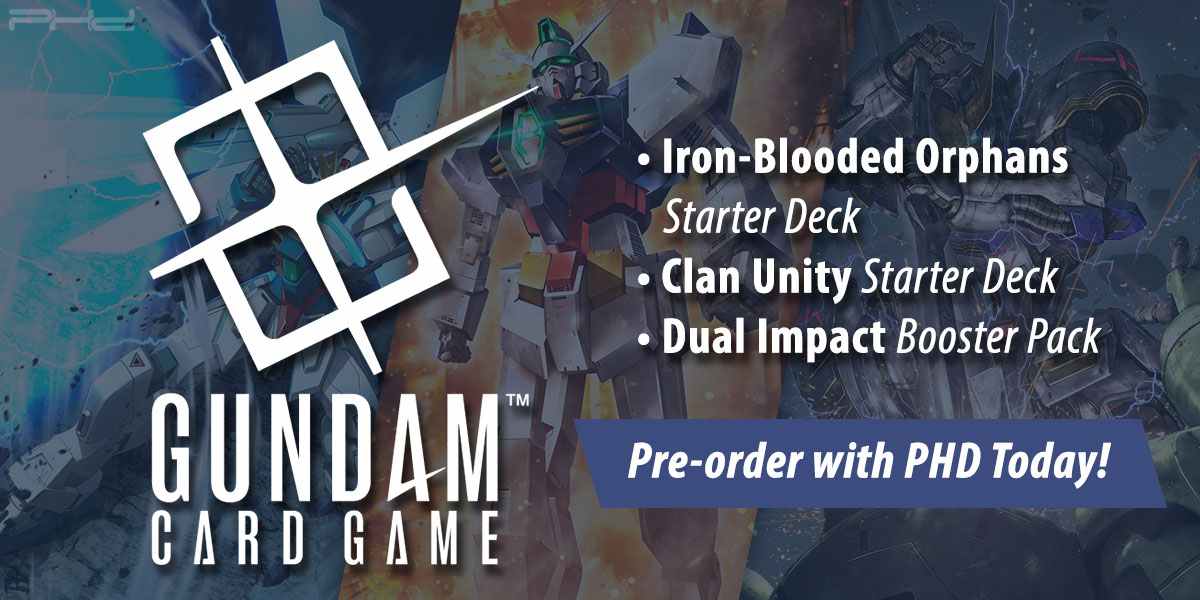 Gundam Card Game New Starter Decks & Booster — Bandai