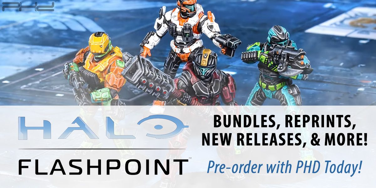 Halo: Flashpoint, New Releases, Reprints, Bundles, & More — Mantic Games