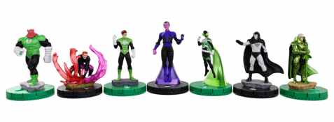 DC HeroClix: Lantern Legacy sample figures 1