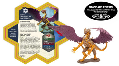 Heroscape: Age of Annihilation Master Set, sample character Xenithrax