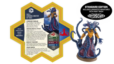 Heroscape: Battle for the Wellspring Battle Box, sample character Ewashia