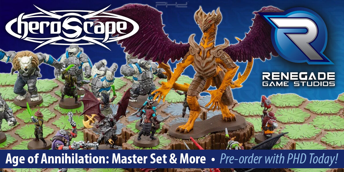 Heroscape: Age of Annihilation Master Set & Expansions — Renegade Game Studios