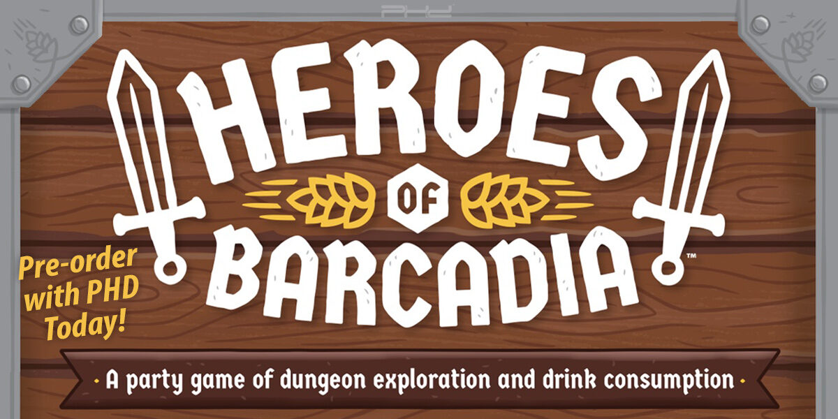 Heroes of Barcadia Base Game Glass Set