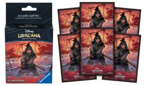 Disney Lorcana: Rise of the Floodborn Card Sleeves — Mulan