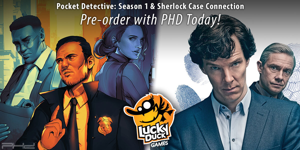 Pocket Detective: Season 1 & Sherlock Case Connection — Lucky Duck Games