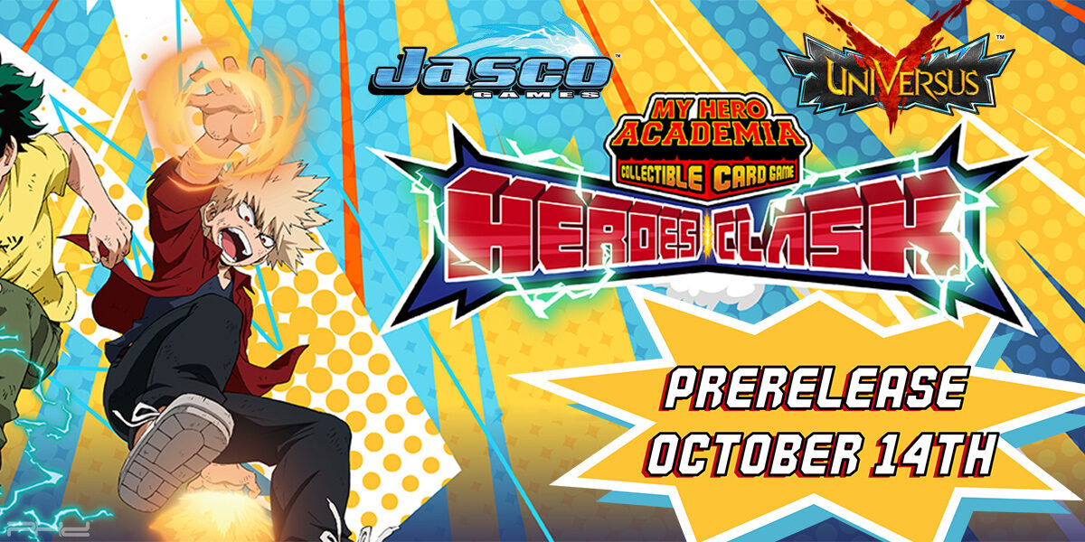 Hero Academia CCG: Heroes Clash Prerelease Kit — Jasco Games