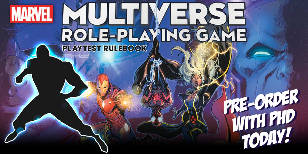 Pré-Venda: Marvel Multiverse Role-Playing Game: Playtest Rulebook