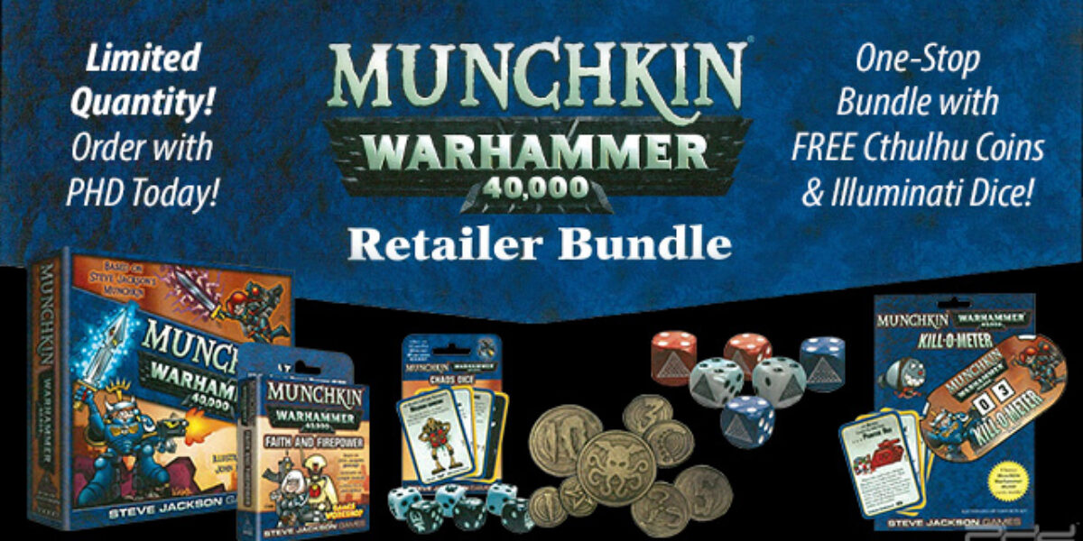 Munchkin Warhammer 40K Retailer Bundle — Steve Jackson Games