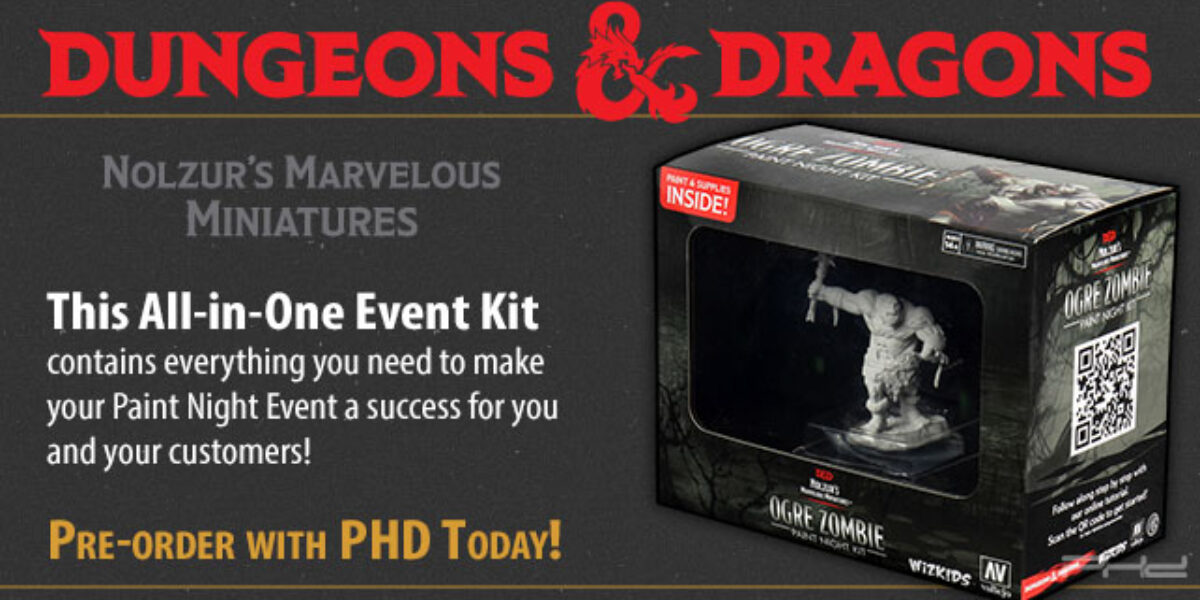 Ogre Zombie Paint Night Kit