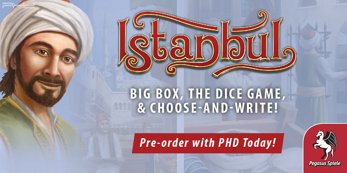 Istanbul: Big Box, The Dice Game, & Choose & Write — Pegasus Spiele
