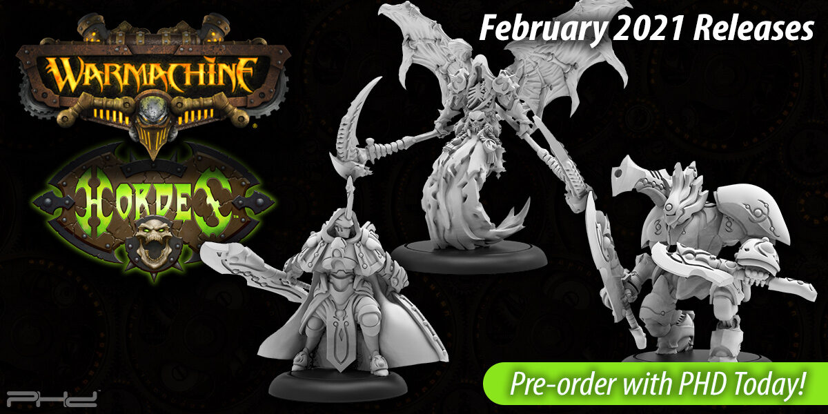 Privateer Press February 2021 Releases