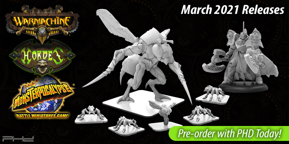 Privateer Press March 2021 Releases