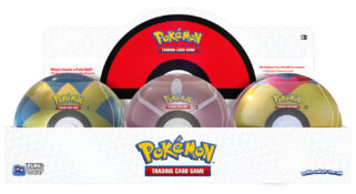 Poké Ball Tin Display