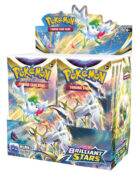 Pokémon: Brilliant Stars booster display