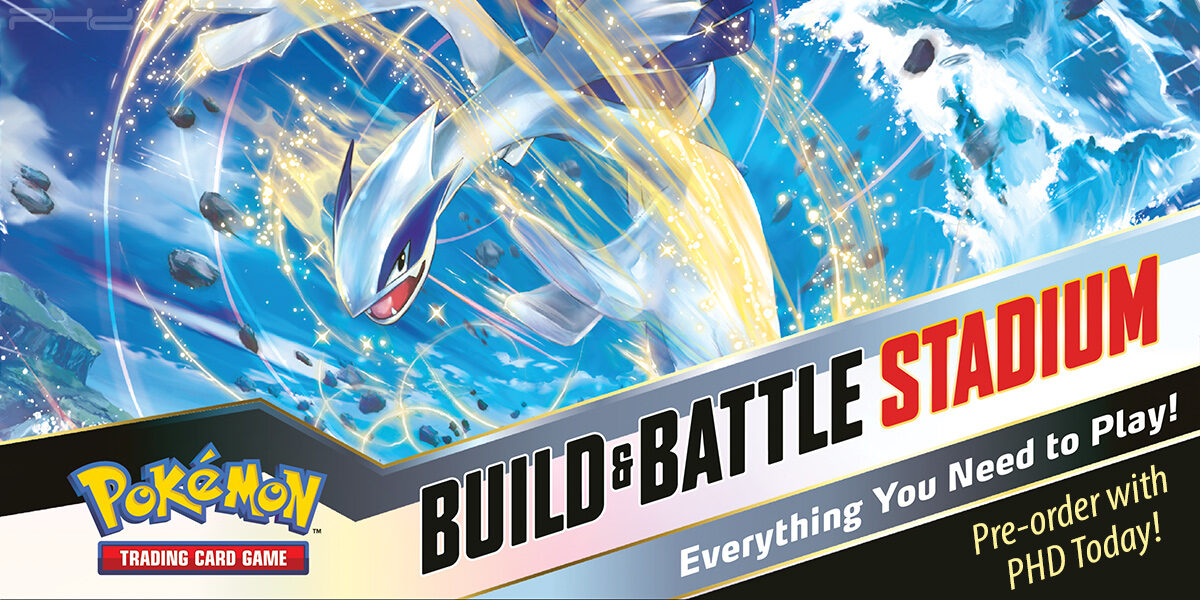 Pokémon TCG: Sword & Shield—Silver Tempest, Build & Battle Box and Stadium