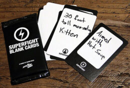 Superfight blank cards