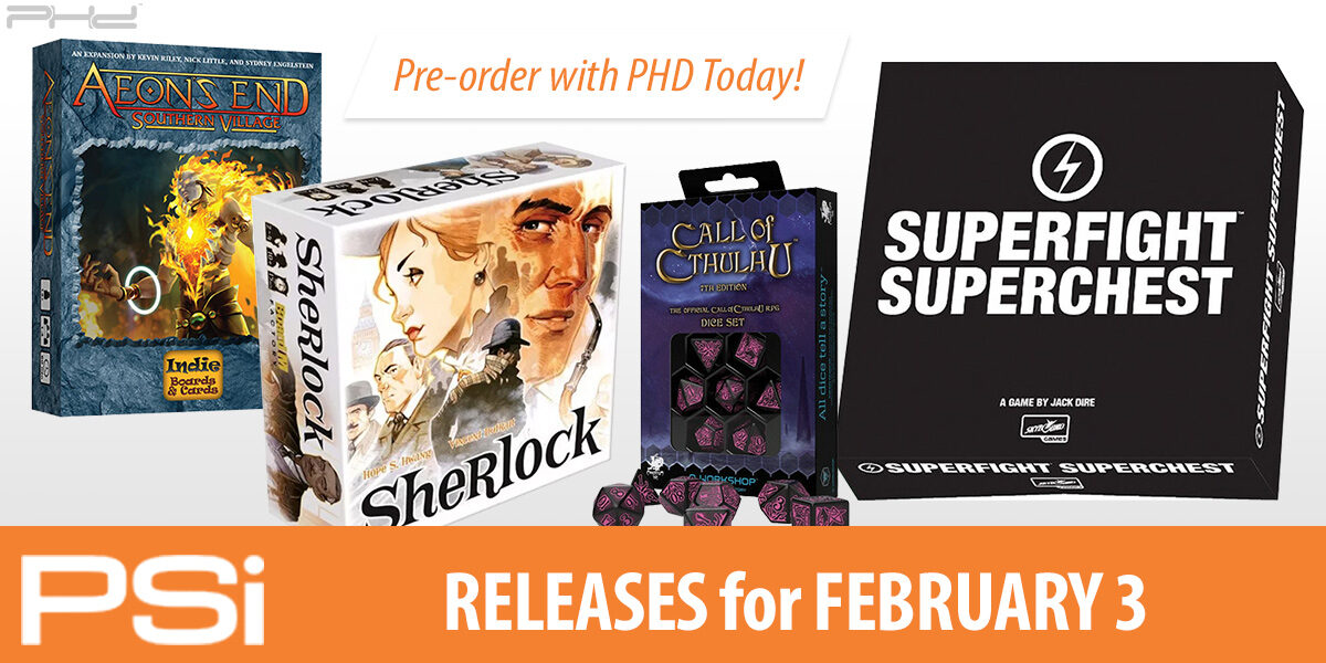 PSI February 3 Releases