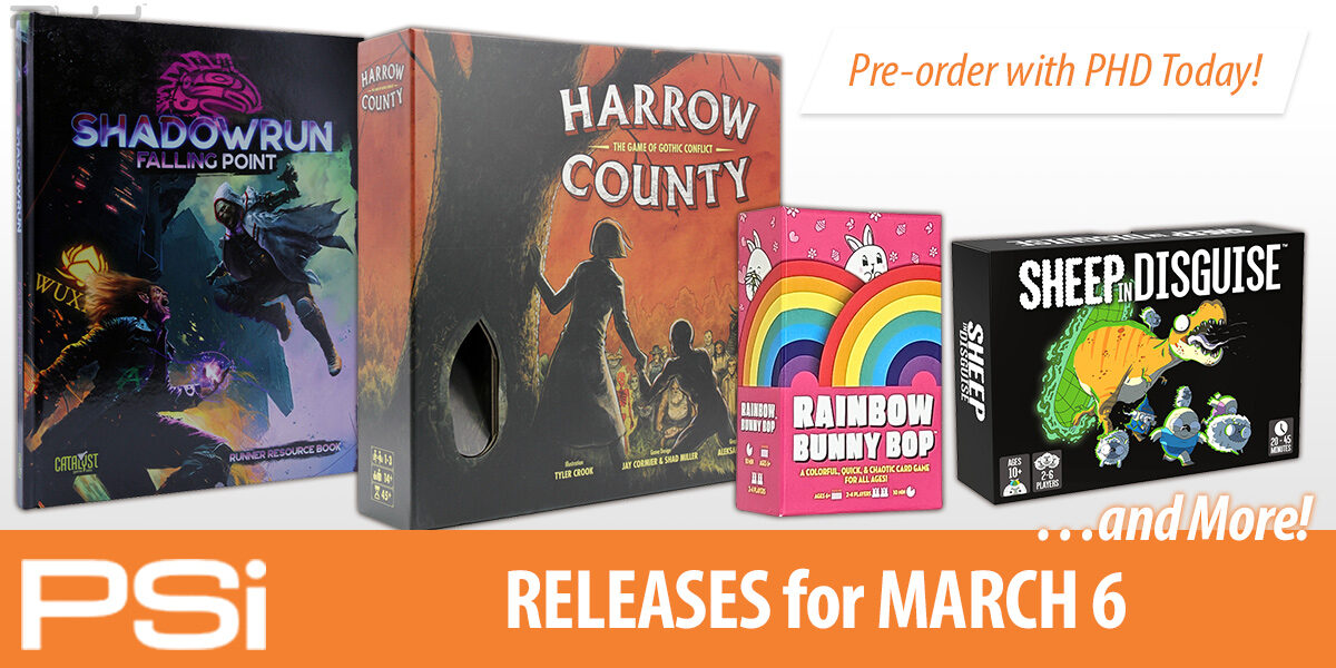 PSI March 6 Releases