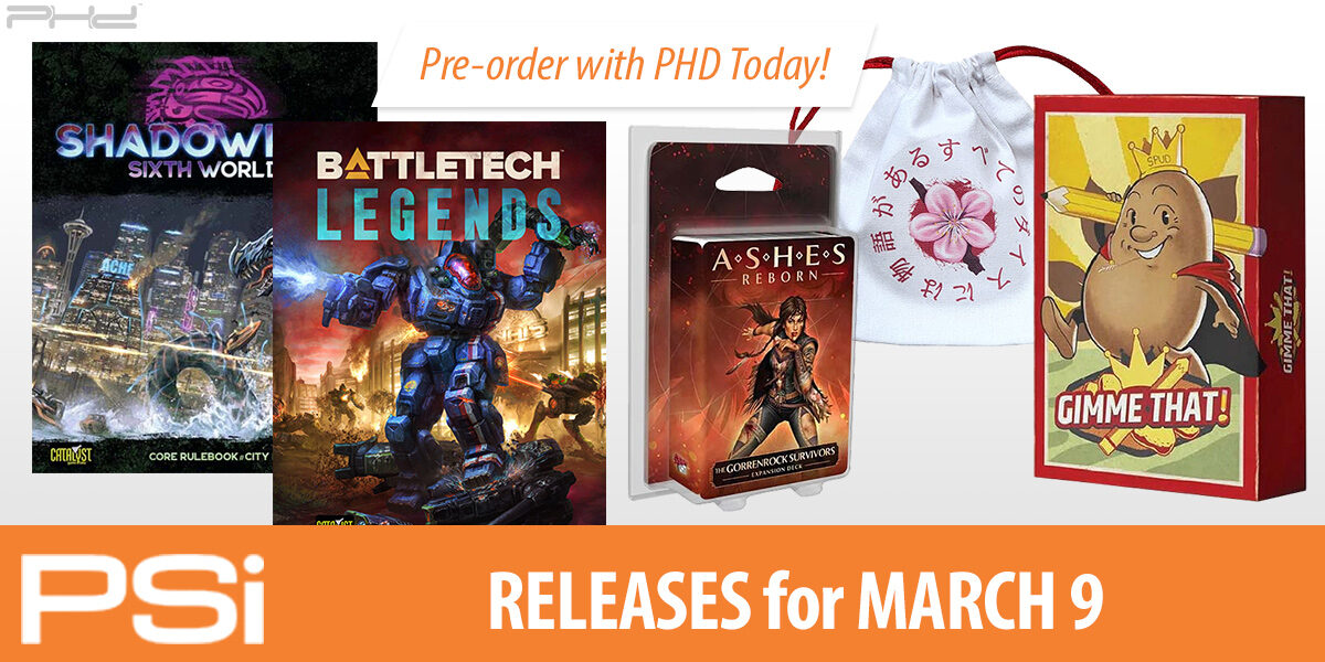 PSI March 9 Releases