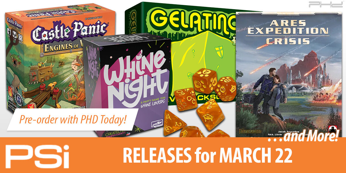 PSI March 22 Releases