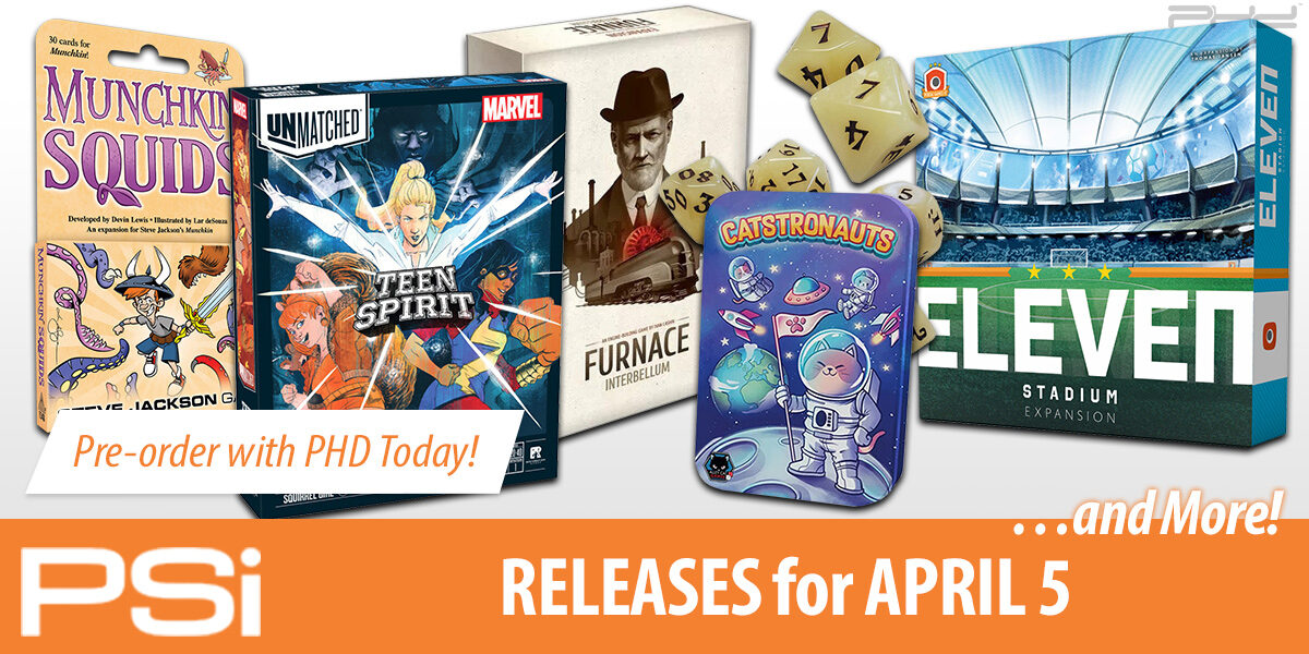 PSI April 5 Releases