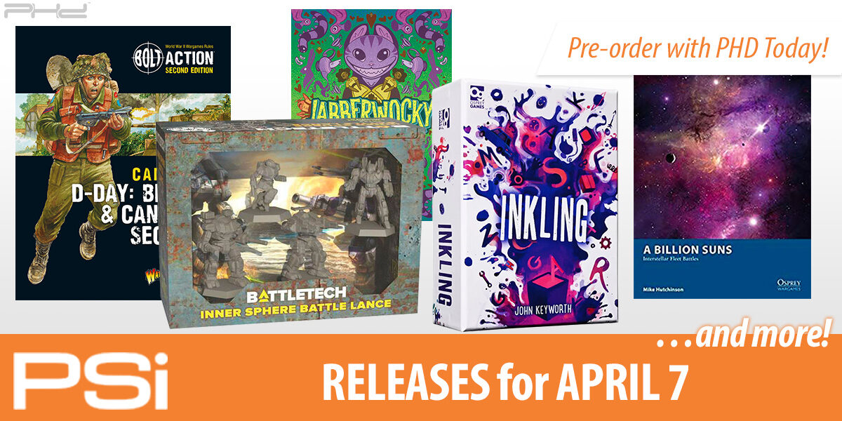 PSI April 7 Releases