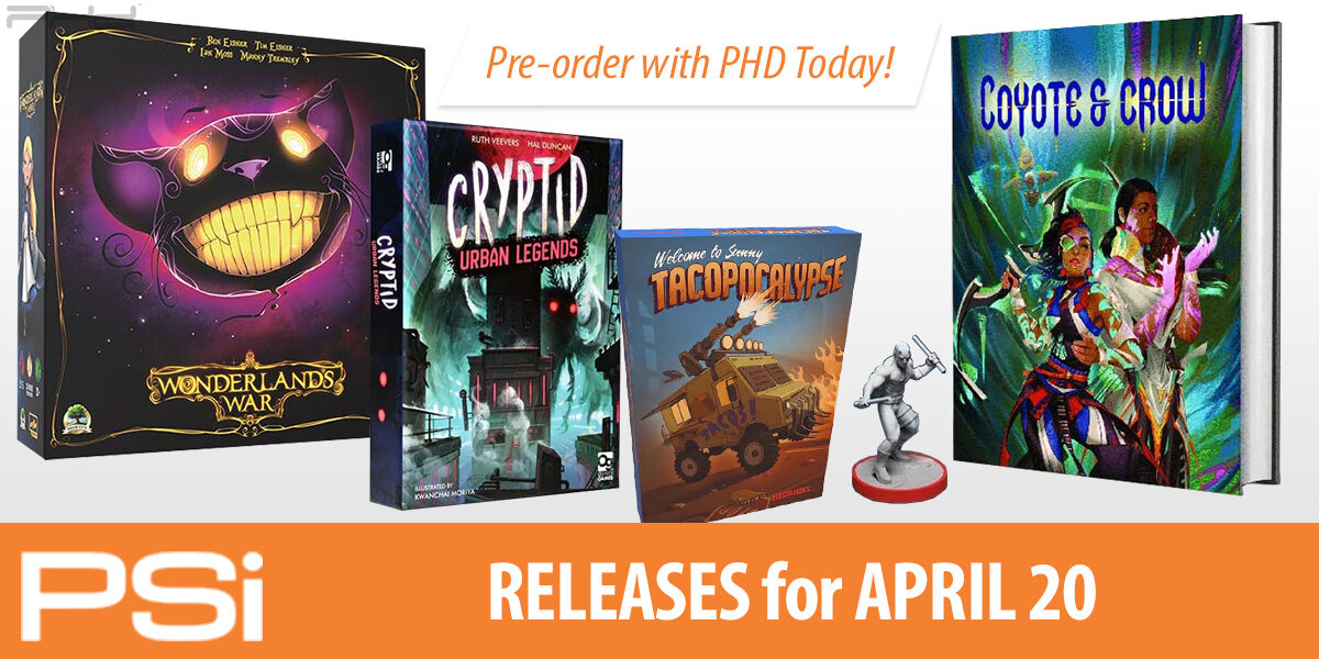 PSI April 20 Releases