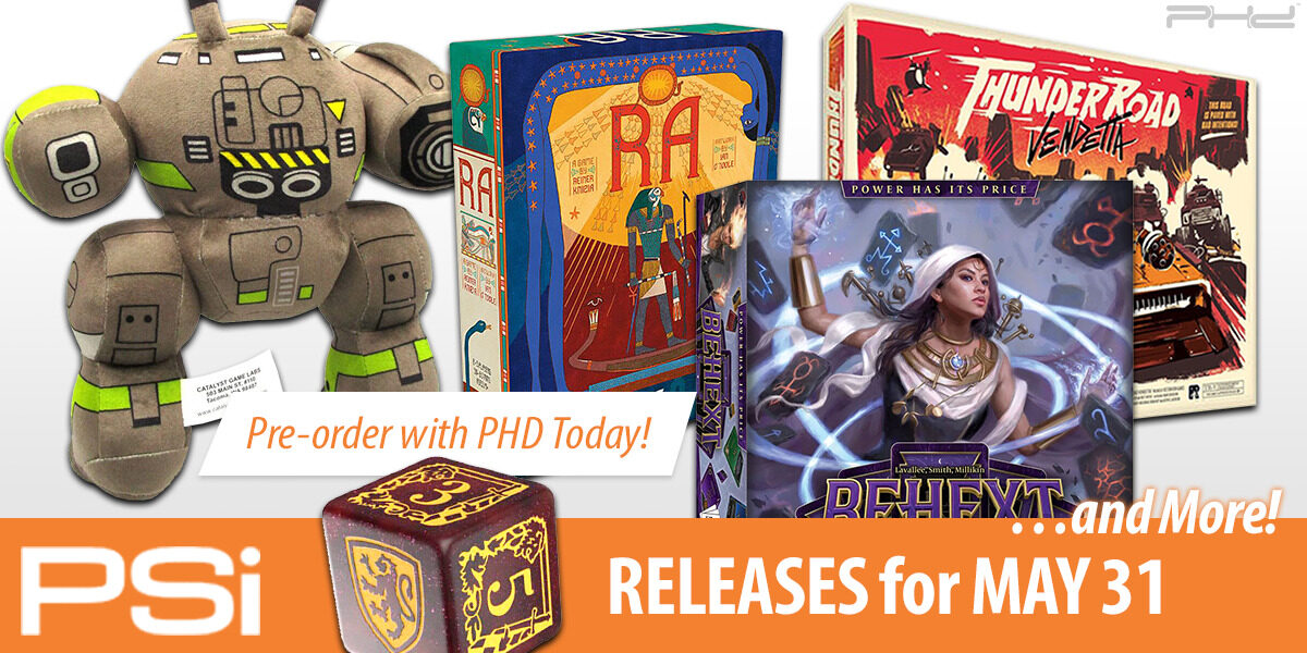 PSI May 31 Releases