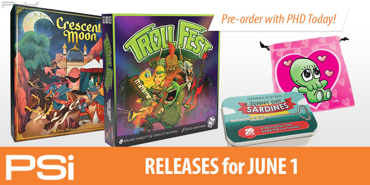 PSI June 1 Releases